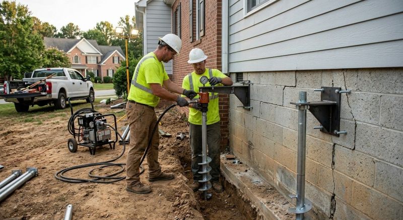 Piering Service in Fairfax County, VA