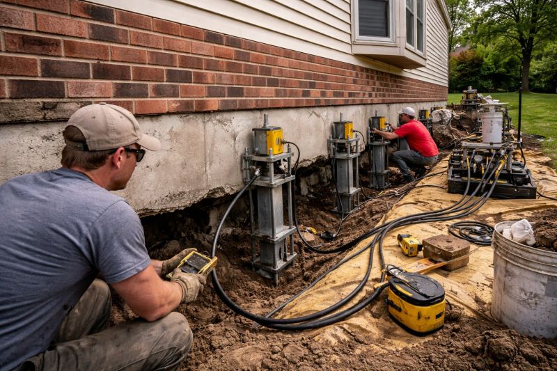 Settling Foundation Service in Brandywine, MD
