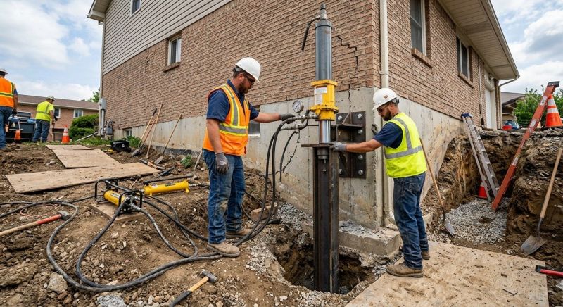 Settling Foundation Service in Montgomery Village, MD