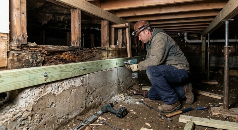 Sinking Foundation Repair in Accokeek, MD