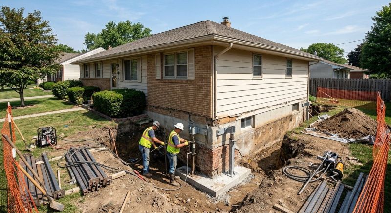 Structural Foundation Repair in Chevy Chase, MD