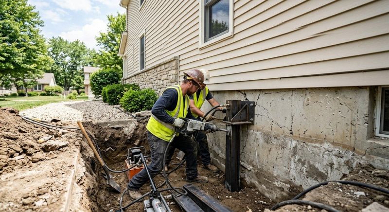 Structural Foundation Repair in Gaithersburg, MD