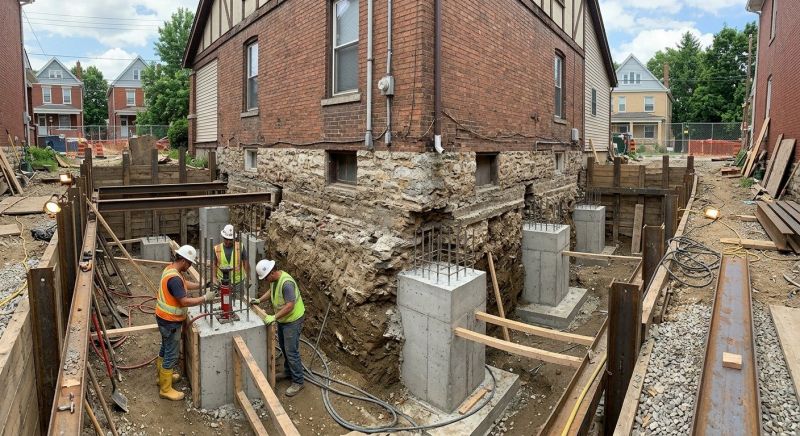Structural Underpinning in Fairfax County, VA