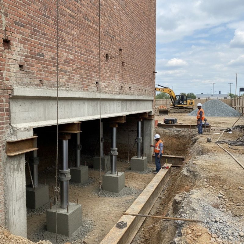 Structural Underpinning in Fairfax County, VA
